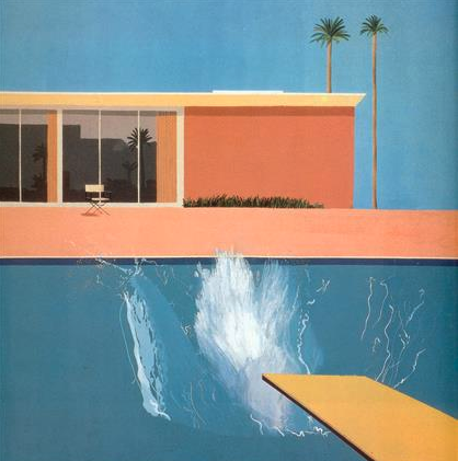 A Bigger Splash  by David Hockney (1967)