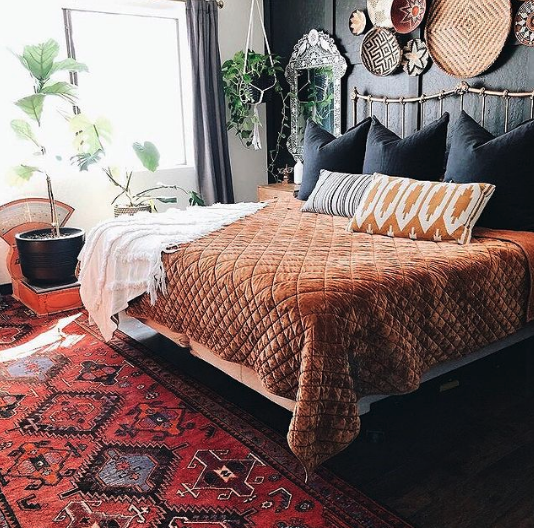 Using different fabrics can help to create a cosy and inviting space.