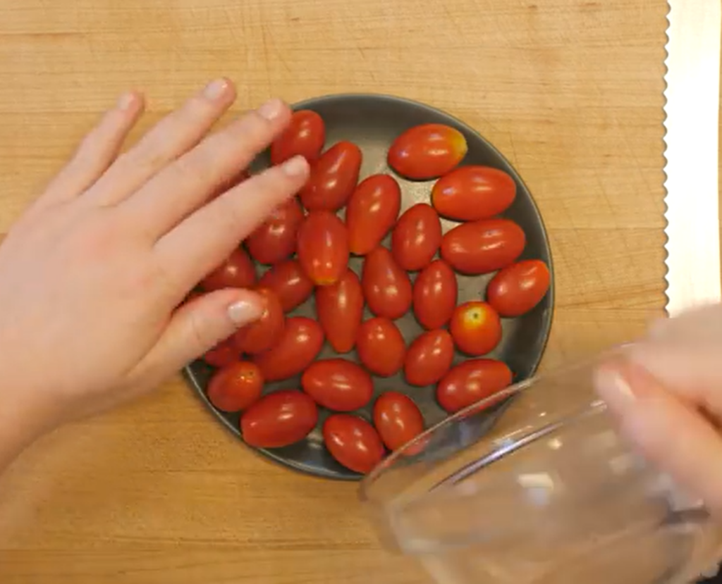 Kitchen Hack Slice 30 Cherry Tomatoes in 5 Seconds Skillshare Blog