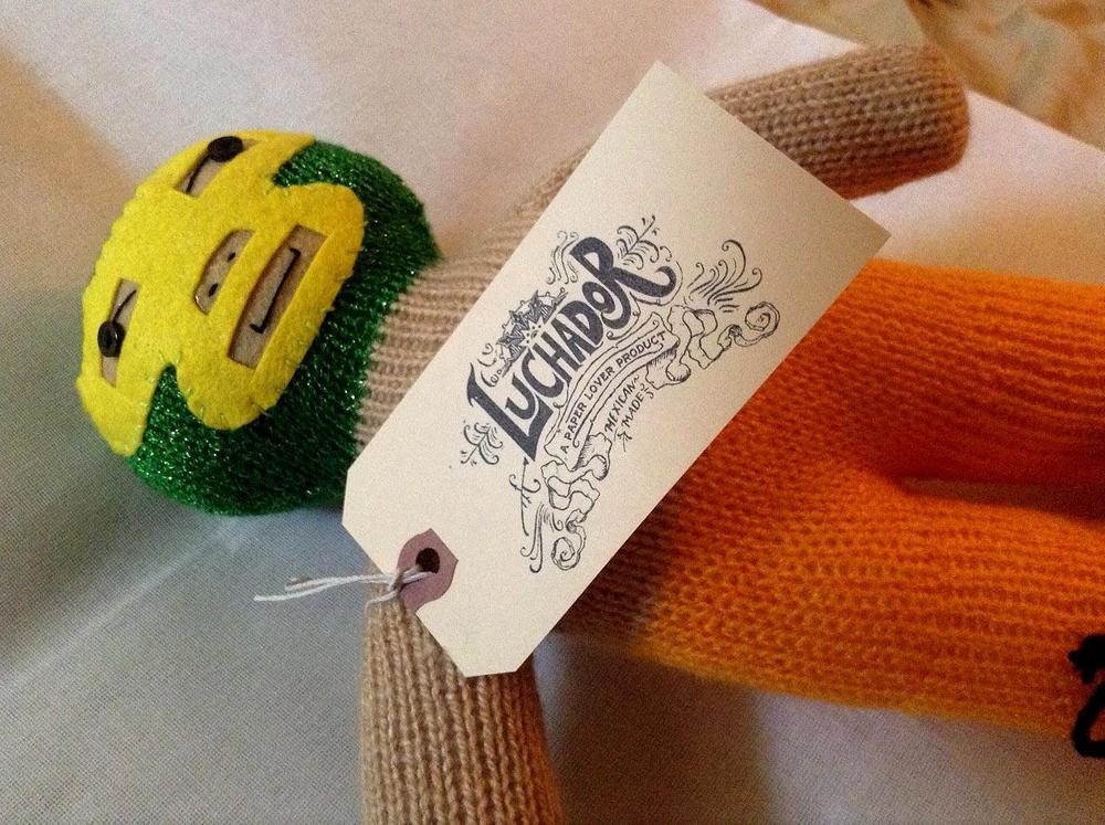 hand designed label