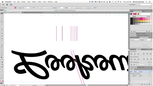A designer’s secret: Flip your logotype upside down.