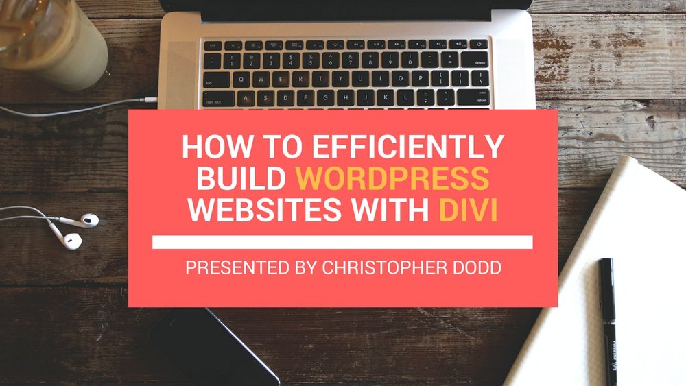 Develop Wordpress websites using customized premium themes with Christopher