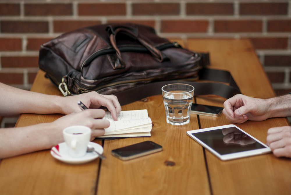 People using the basics of networking