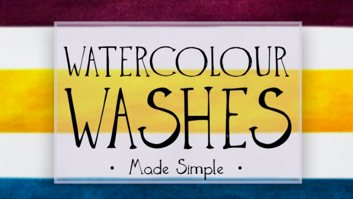 Terese  will help you level up your watercolors with flat, graded, and textured washes.