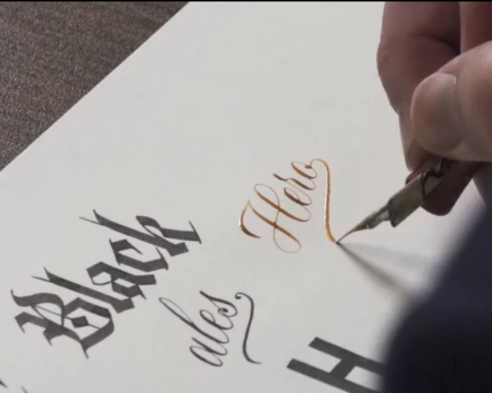 Oblique Pointed Pens