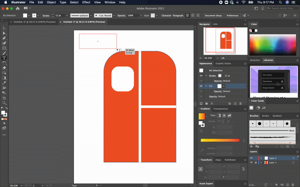 Adding text to a logo in Adobe Illustrator is a deceptively tricky task.