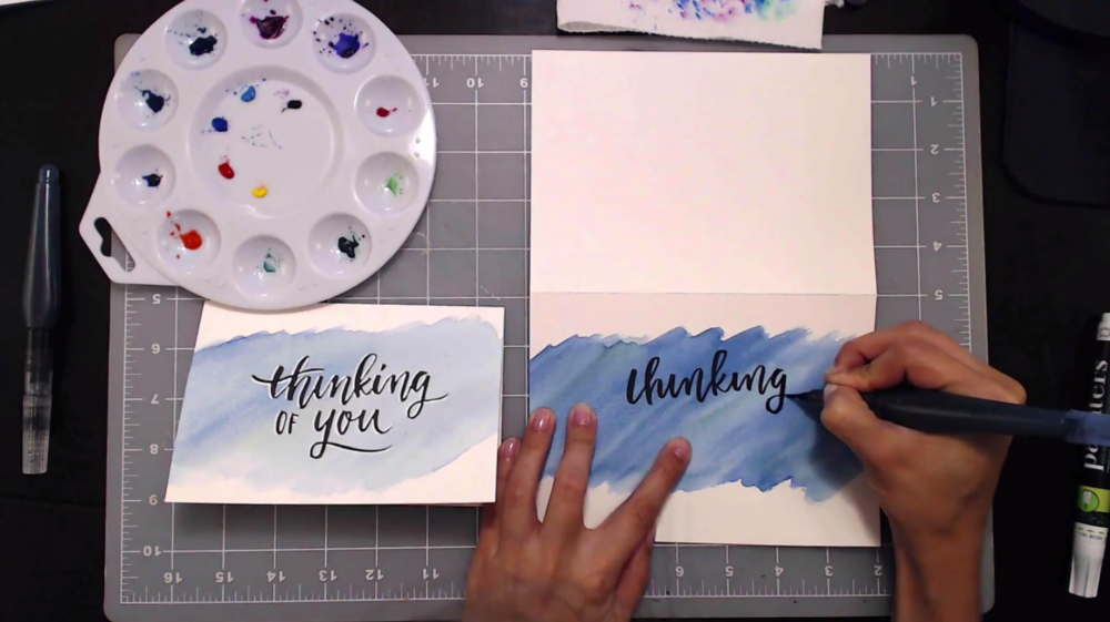 Teela Cunnigham's class, Waterbrush Lettering Essentials