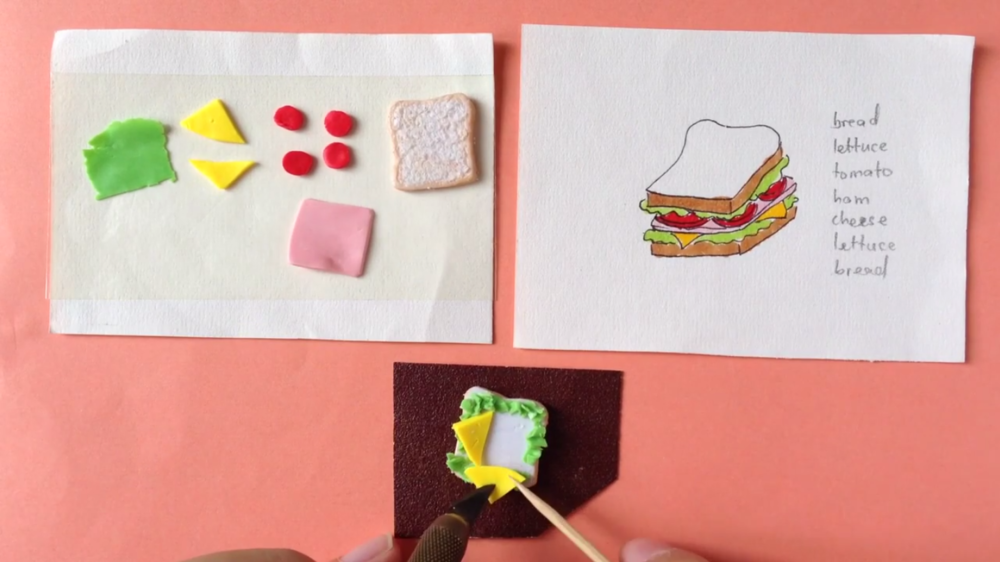 Mabel Low's class, DIY | Clay Sculpting: Create Your Own Mini Sandwich