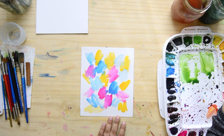 Project by Taniya Varshney Class: Watercolor Transparency & Mark Making Techniques