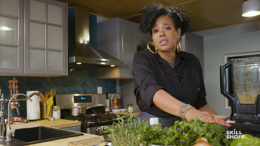 Kelis demonstrates how to make a quick, adaptable vinaigrette using pantry ingredients.