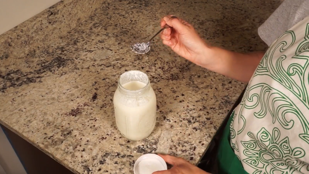 While it’s not necessary to make your own buttermilk for this recipe, it would bring it to a whole new level!