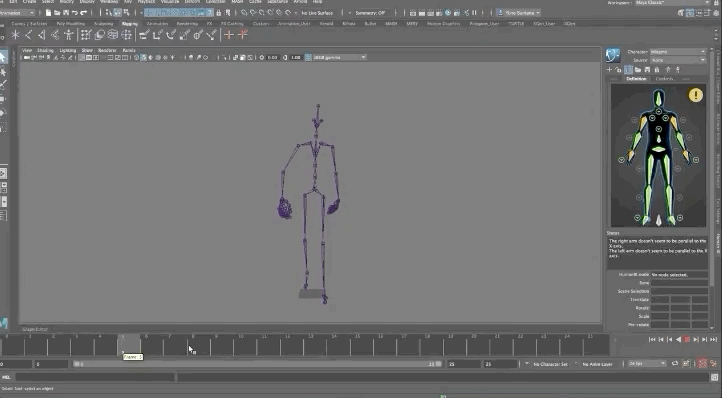 Você pode usar o Autodesk Maya para fazer um clipe de captura de movimento padrão e criar sua própria animação personalizada.