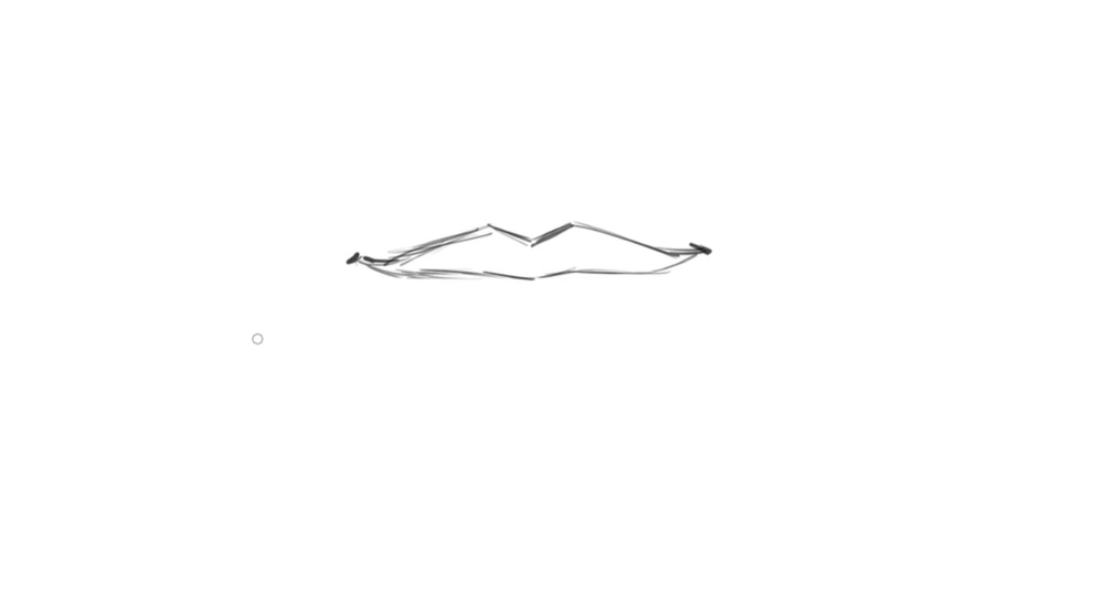 The simplest way to depict a smile is to lift the corners of the mouth and to add marks for the nodes.
