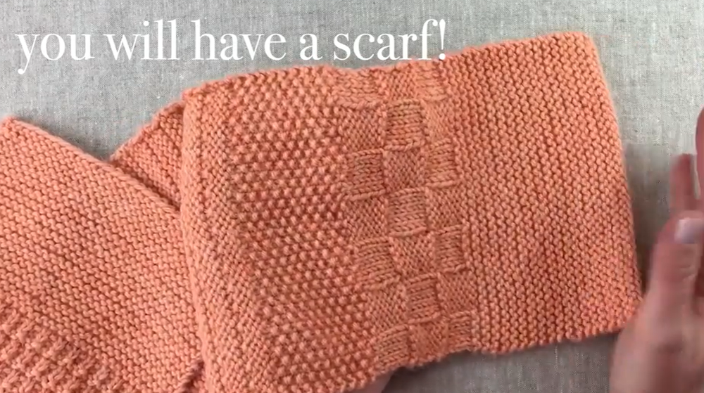 écharpes-tricotées