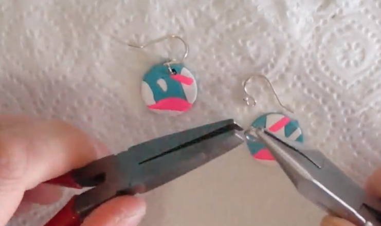 add the hooks to the earring
