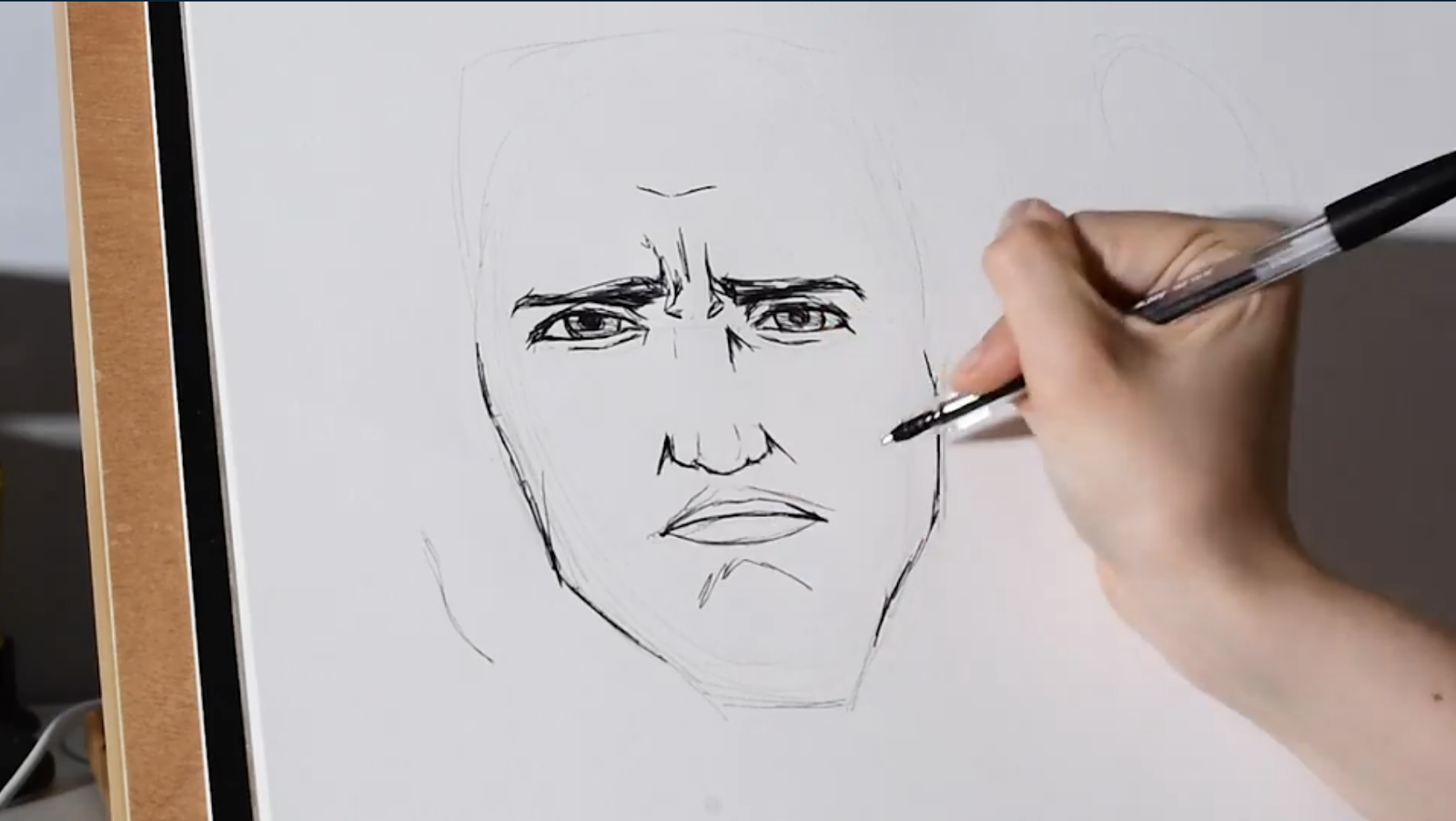 man face