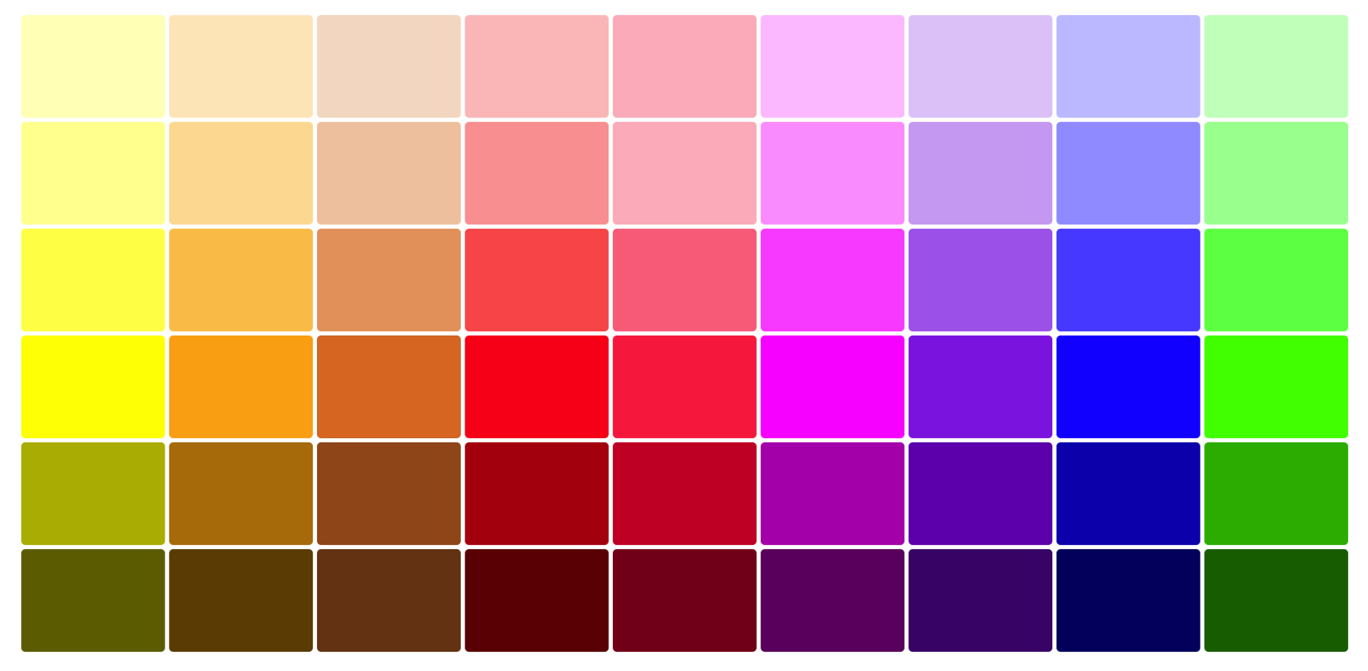 Color palette generator