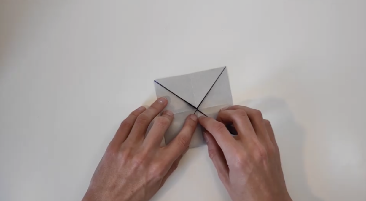 gray folded paper