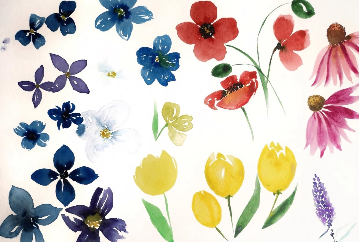 Create Beautiful Watercolor Flowers: A Step-by-Step Guide for Beginners