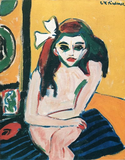 Ernst Ludwig Kirchner, “Marzella” (1909-1910) 