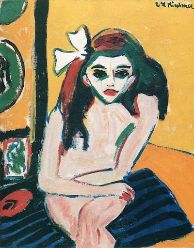 Ernst Ludwig Kirchner, “Marzella” (1909-1910)