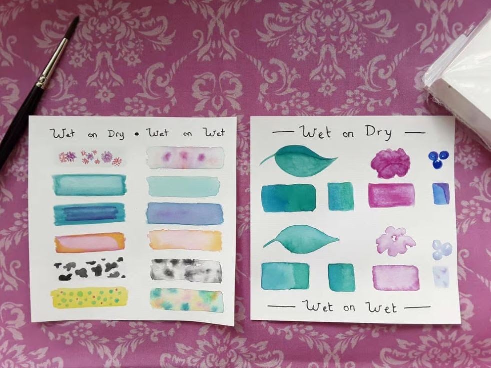 Watercolor Wet on Dry What It Is and How To Do It Skillshare Blog