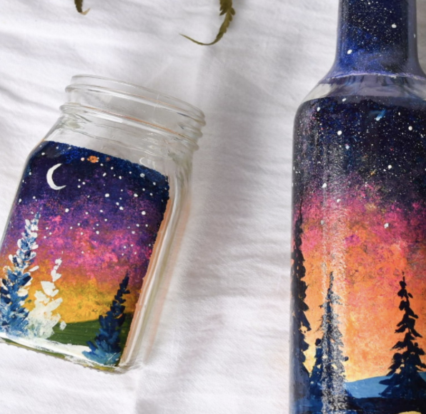 Glass Painting: A Delicate but Easy Craft