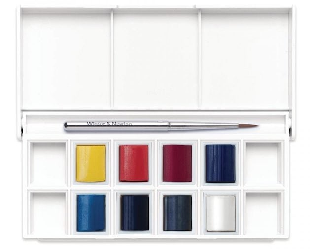 Popular art retailers such as Winsor & Newton offer watercolor sets to take the guesswork out of paint buying.