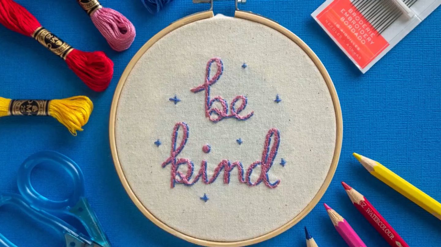 How to Embroider Letters Skillshare Blog