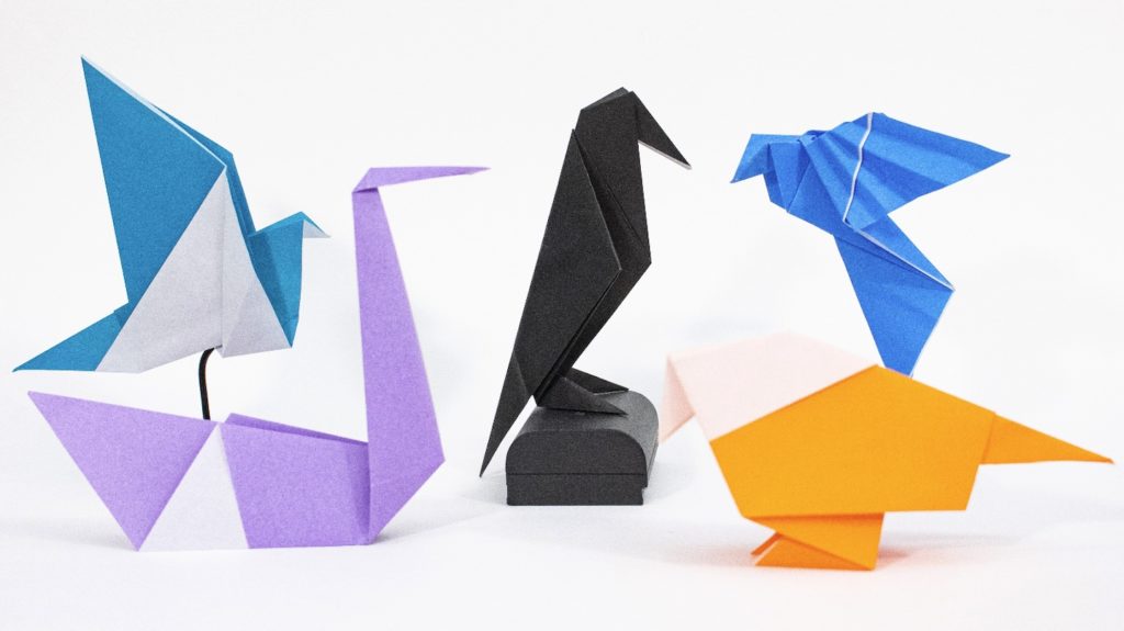 Origami Birds Step by Step Skillshare Blog