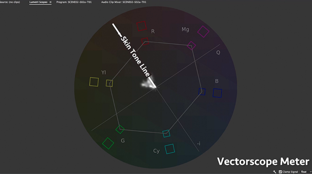 vectorscope meter