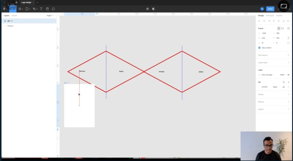 Screen capture of Figma.