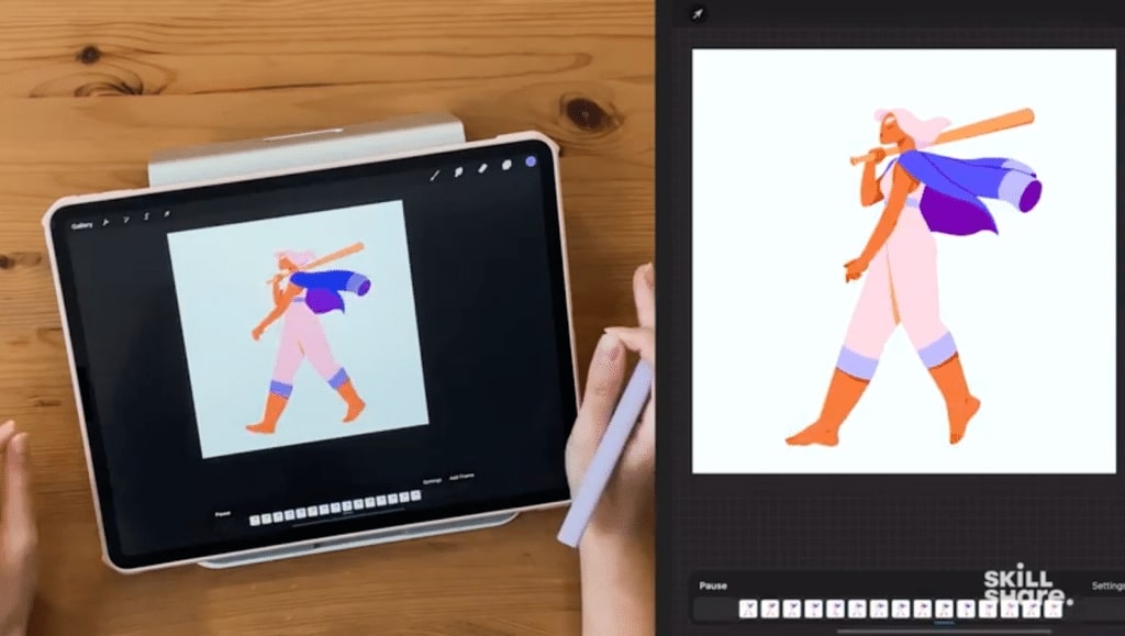 Ipad Procreate Animation Illustration Professional Techniques And