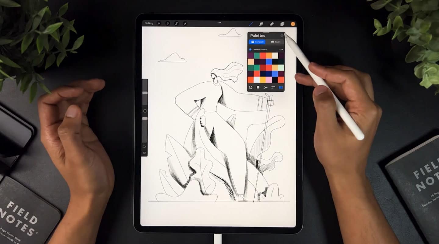 How to Fill in Procreate Color Fill Explained Skillshare Blog