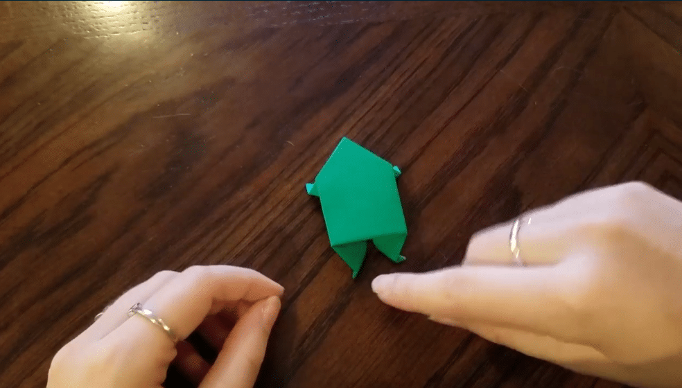 origami frog