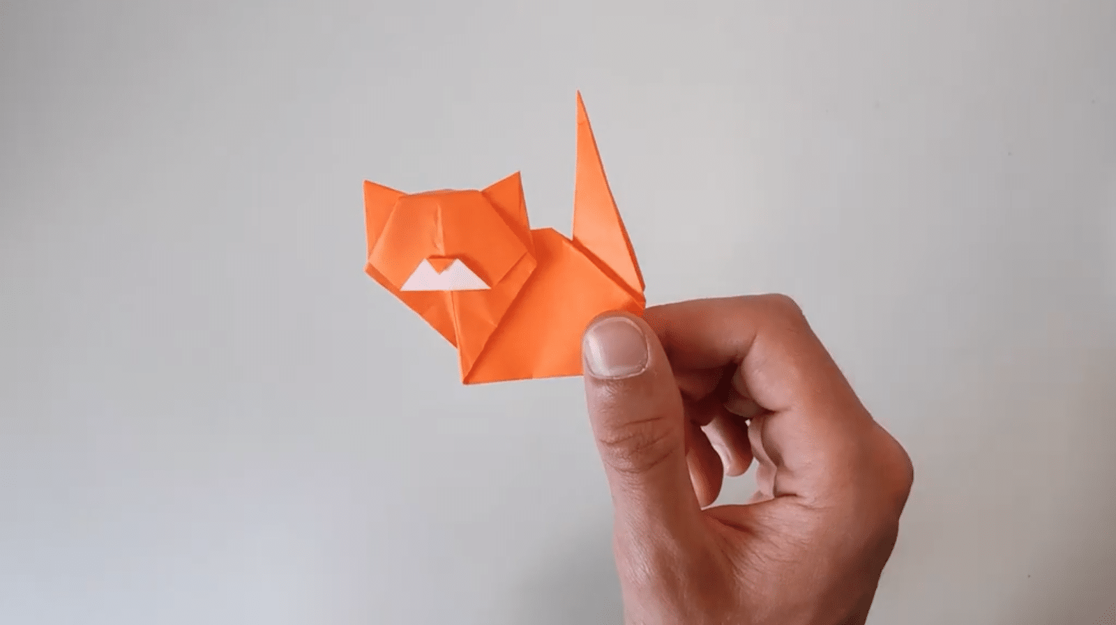 origami cat