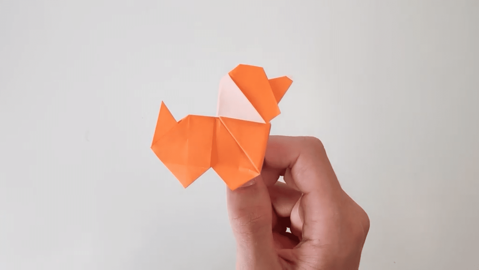 origami dog