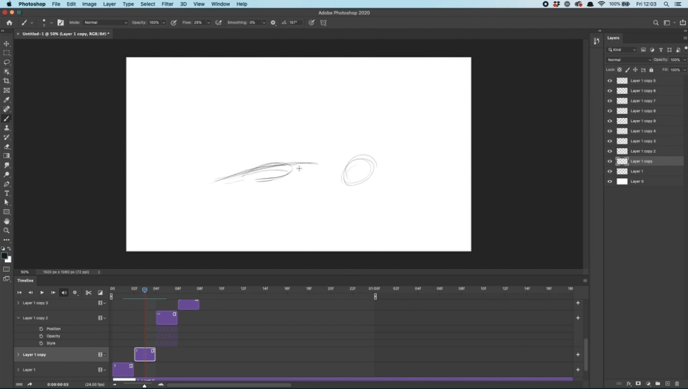 how to animate in photoshop
