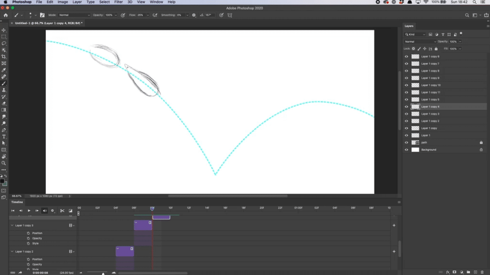 how to animate in photoshop
