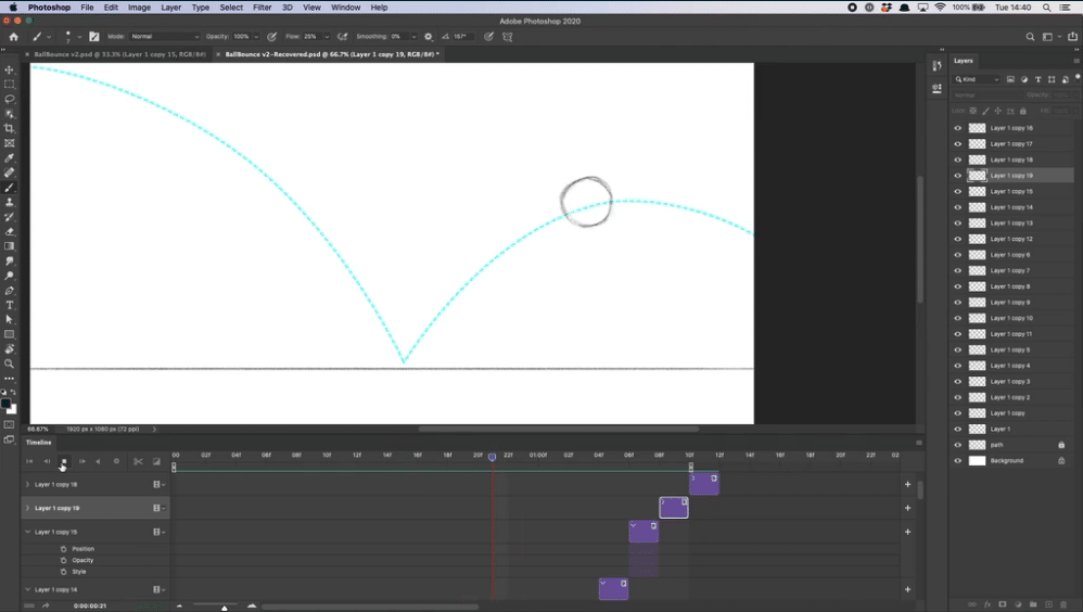 how to animate in photoshop