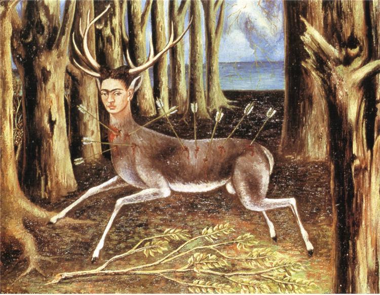 “The Wounded Deer” by Kahlo