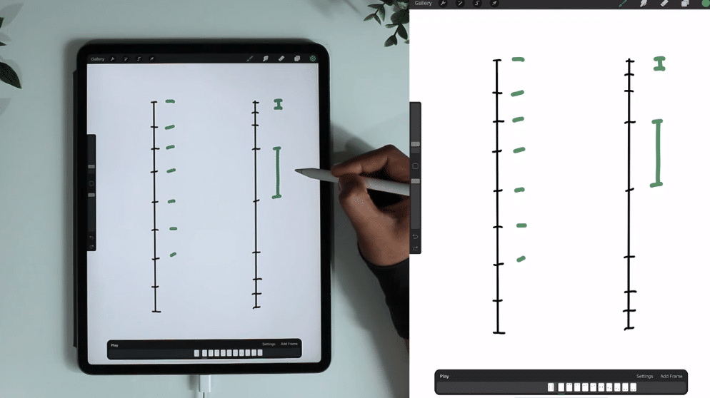 animation speed test on ipad