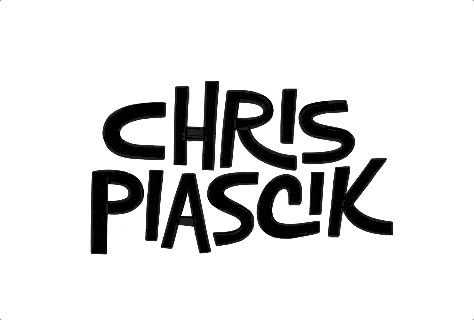 animated chris piascik logo