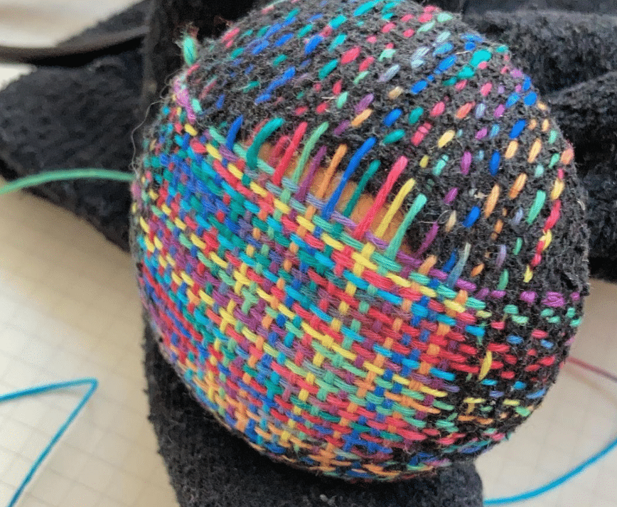 draning stitch