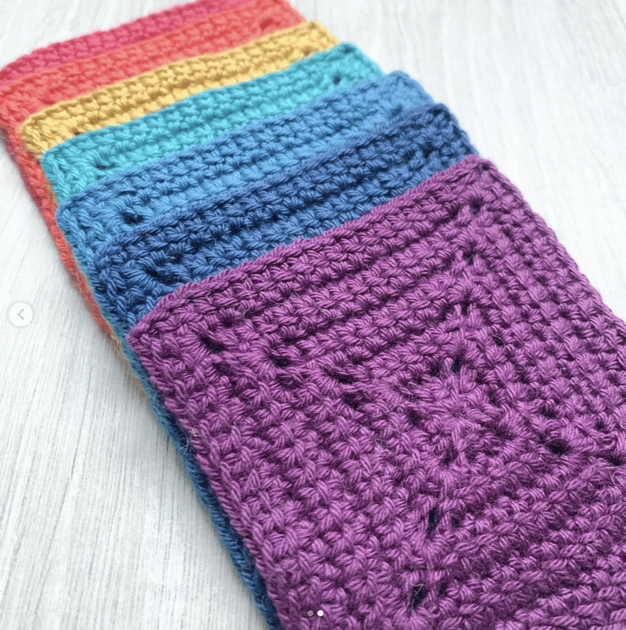 rainbow squares