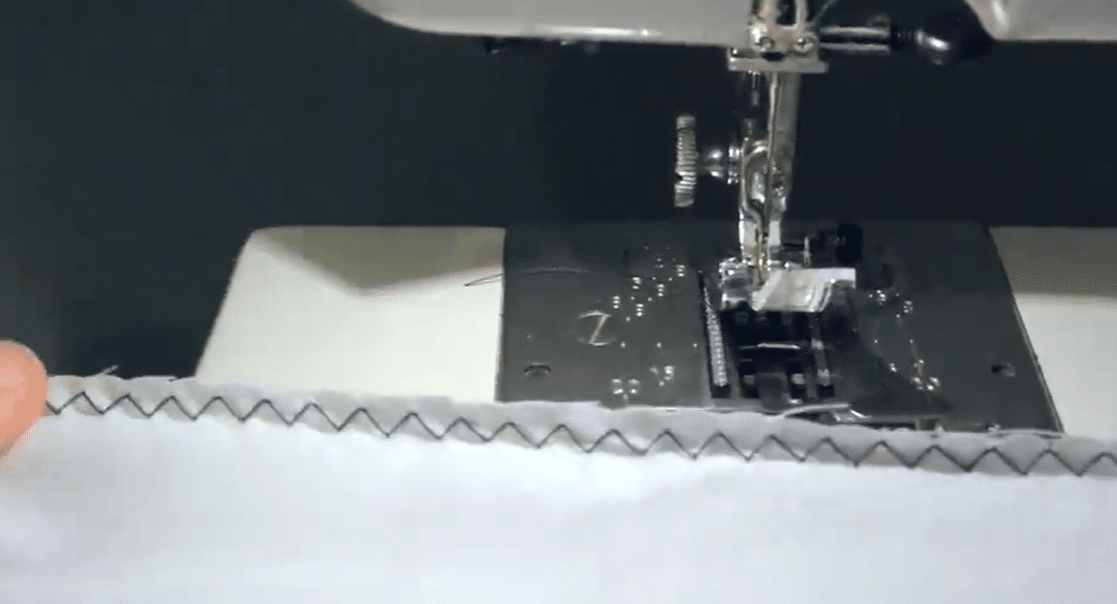 sewing machine zig zags