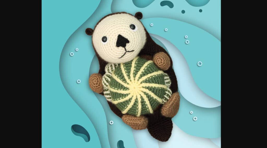 Look no further for the cutest animal pattern for your amigurumi project. Ollie the Otter will be happy as a gift, sitting on your desk or just about anywhere else.
