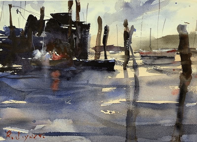 port scene